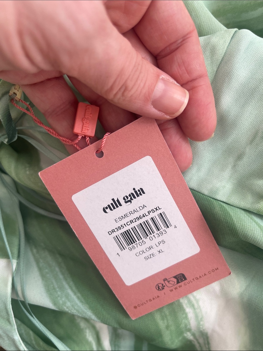 CULT GAIA Esmeralda Dress - Calla Lilly Painted Stripe - Picture 6 of 9